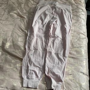 Light pink studio jogger